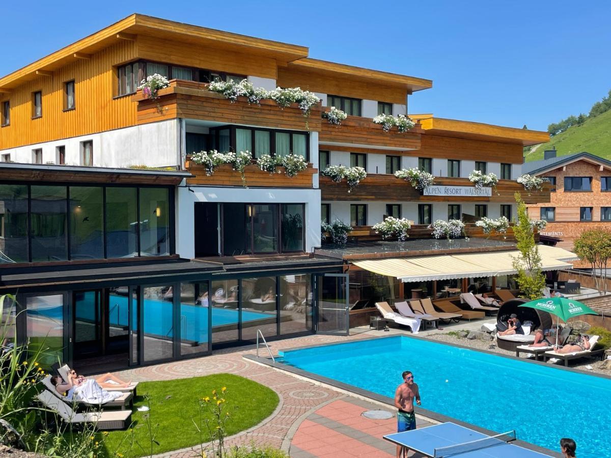 Alpenresort Walsertal Damuels Exteriör bild