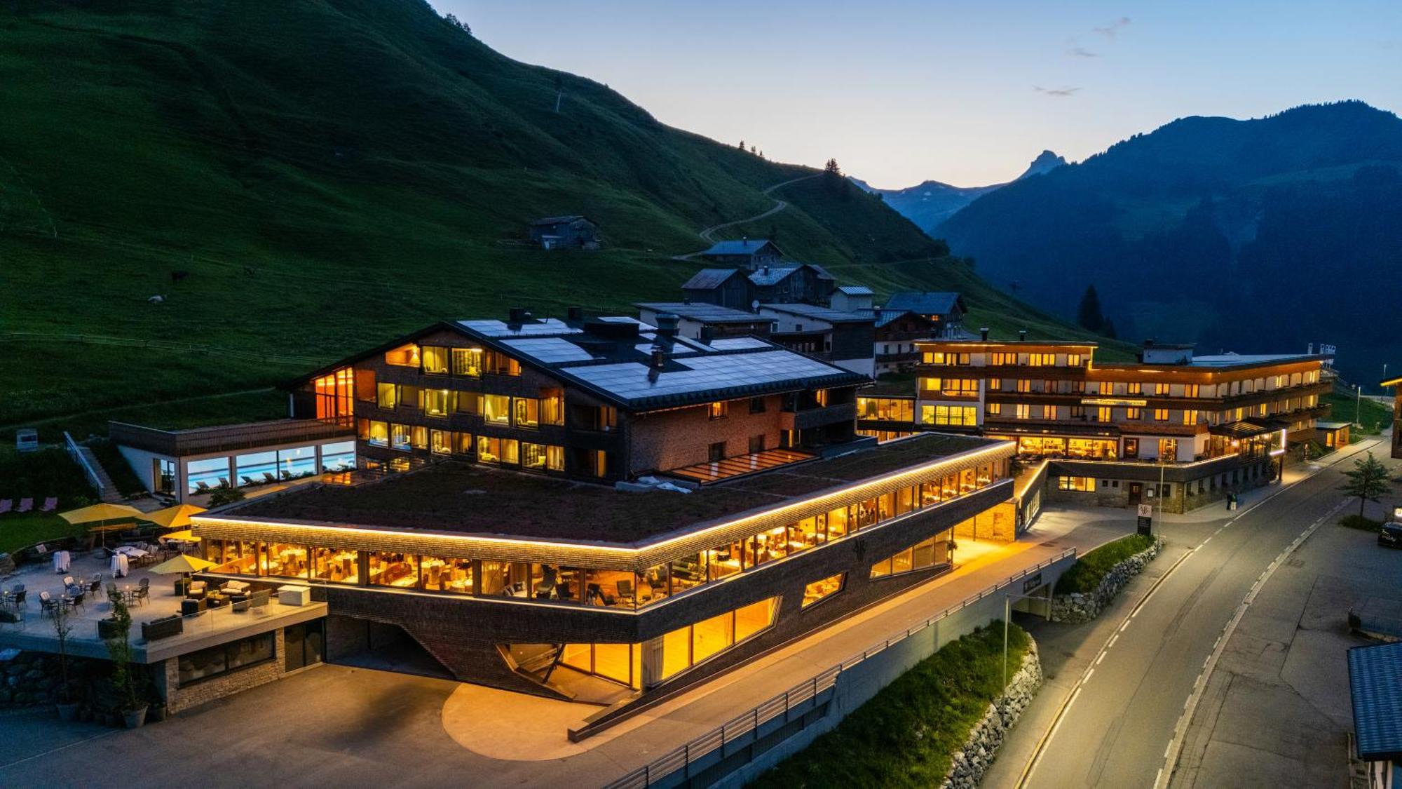 Alpenresort Walsertal Damuels Exteriör bild
